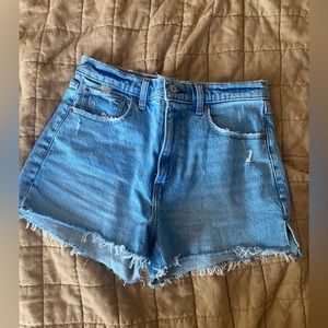 Abercrombie & fitch mom short high rise shorts